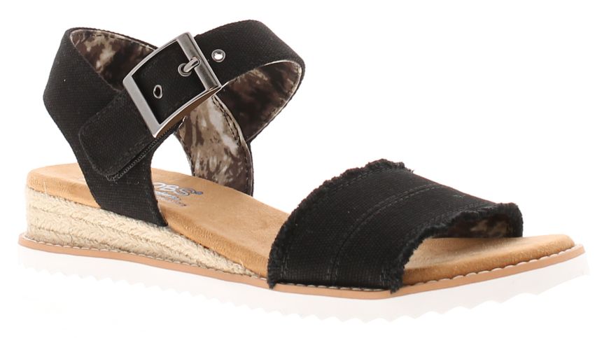 Skechers Bobs Desert Kiss Ado Black Women S Sandals Wynsors