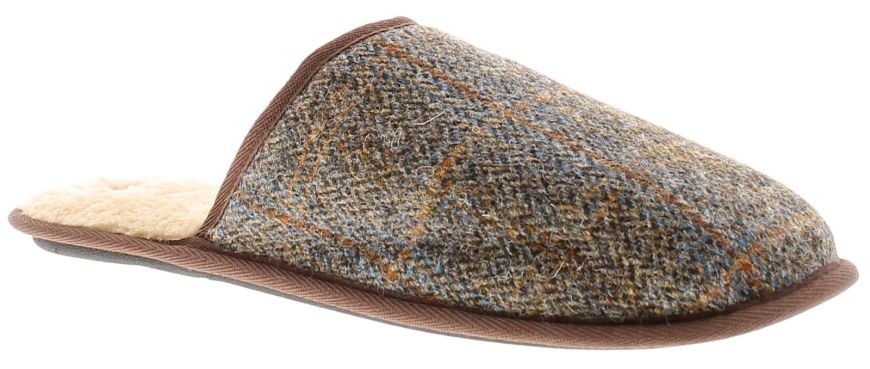 Ascot tweed slipper online