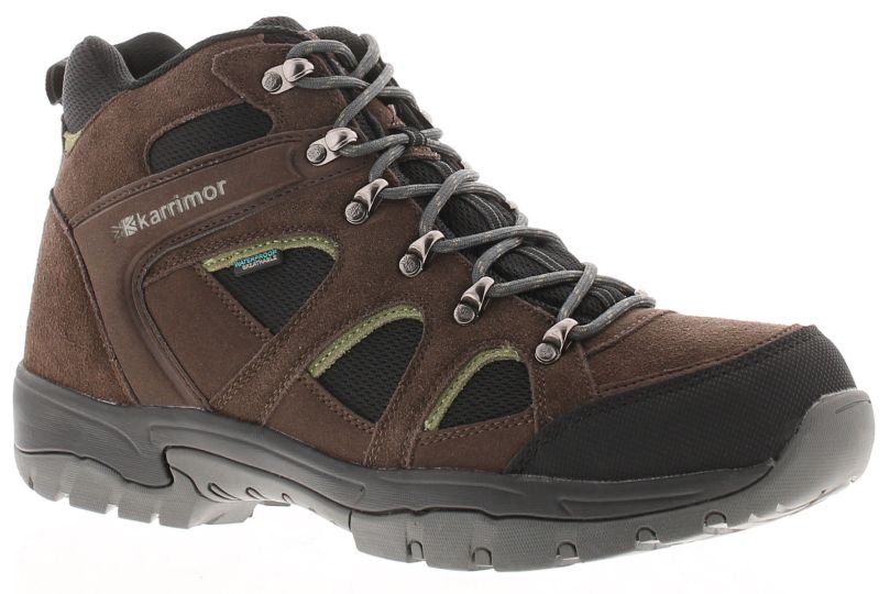 Karrimor brown walking boots best sale