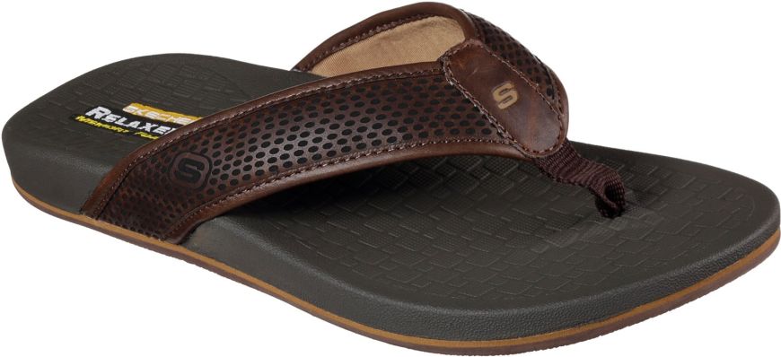 Skechers Pelem Emiro Chocolate Men S Sandals Wynsors