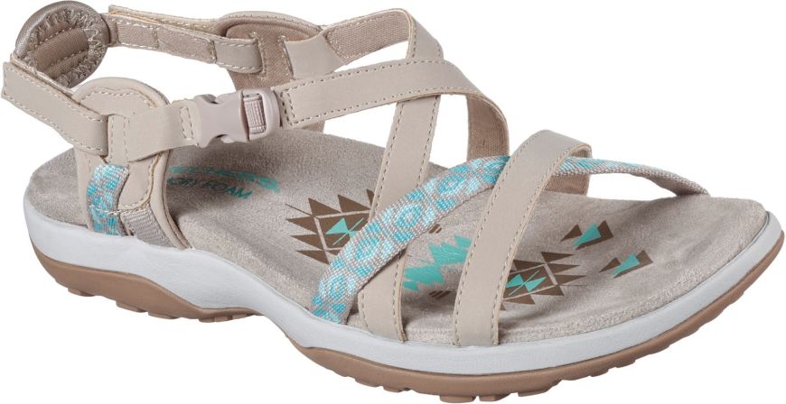 Skechers Reggae Slim Vacay Taupe Women S Sandals Wynsors