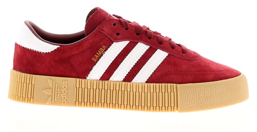 Adidas Originals Samba Rose Red Womens Trainers Wynsors