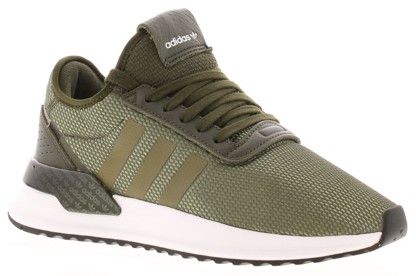 Khaki adidas trainers junior on sale