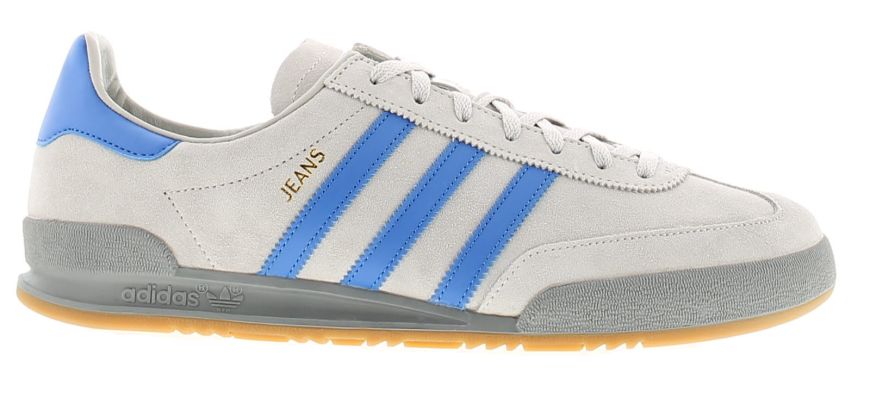 Adidas originals jeans trainers grey online