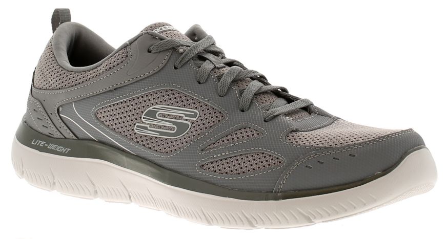 Skechers Summits South Rim Charcoal Men S Trainers Wynsors