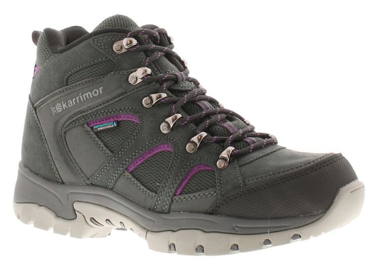 Karrimor Hawthorn Mid Wt Dark Shadow Purple Women S Boots Wynsors