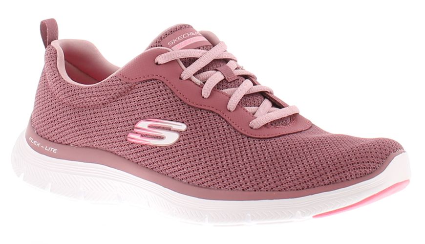 Skechers Flex Appeal 4.0 Mauve Women S Trainers Wynsors