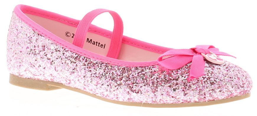 Barbie Ballet Pink Girls Shoes Wynsors