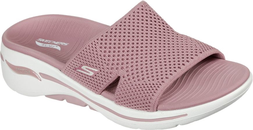 Skechers Gowalk Arch Worthy Pink Women S Sandals Wynsors