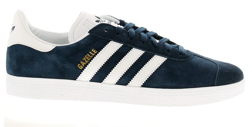 Mens adidas navy gazelle og trainers on sale