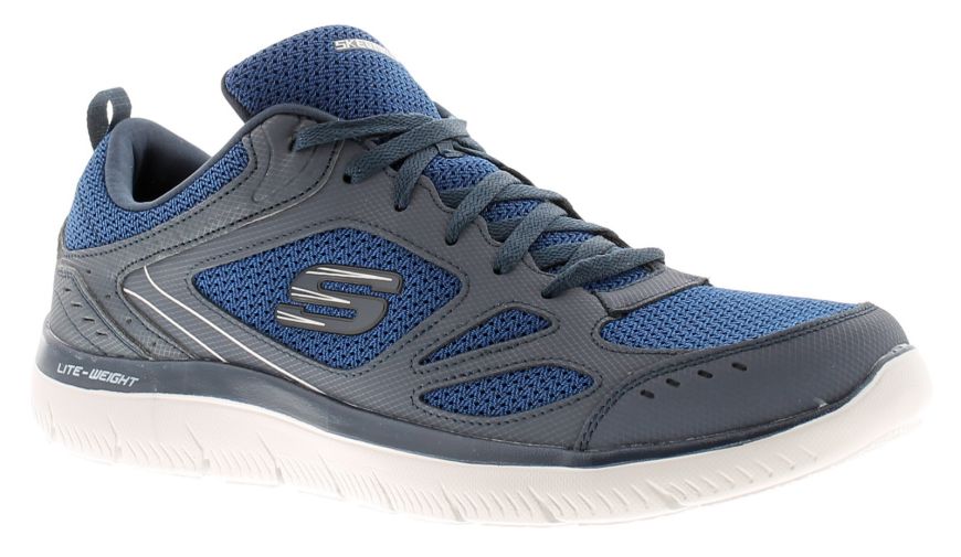 Skechers Summits South Rim Navy Men S Trainers Wynsors