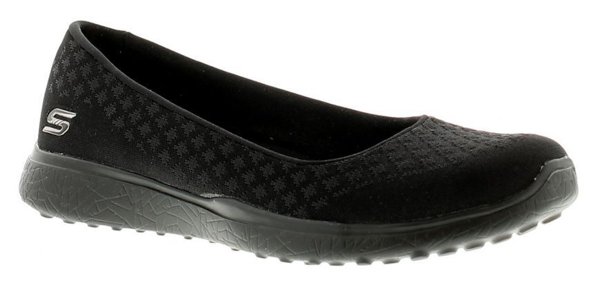 Skechers Microburst One Up Black | Women'S Shoes | Wynsors