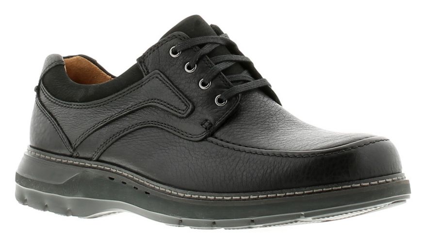 Clarks Un Ramble Lace Black | Men'S Shoes | Wynsors