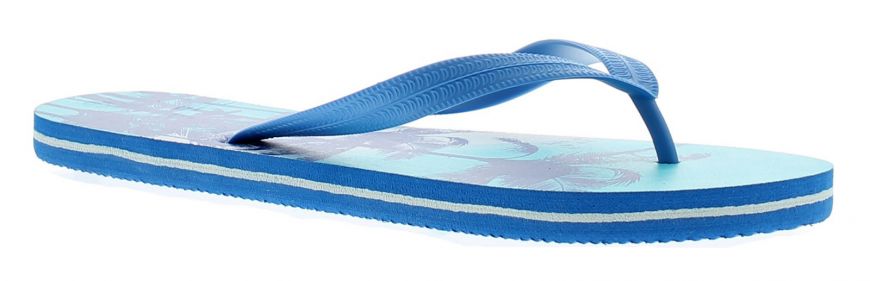 Barrier Island Palm Blue | Men'S Sandals | Wynsors