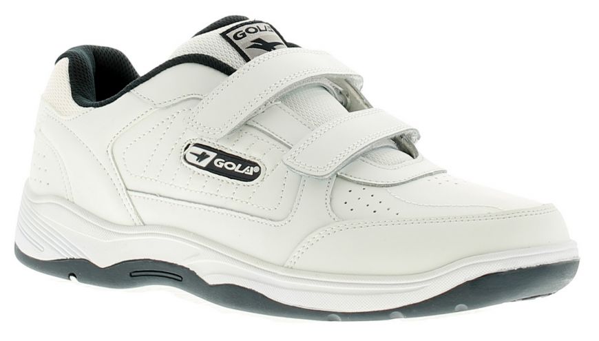 mens velcro trainers wide fitting