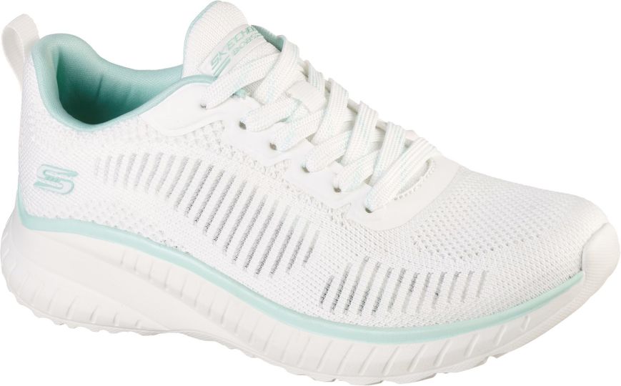 Skechers bobs shop squad white