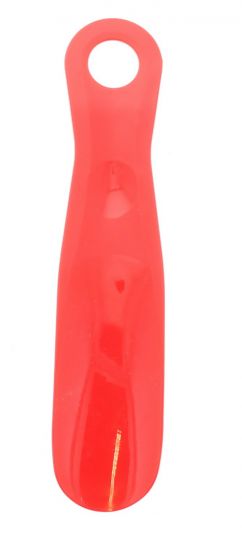 Short plastic clearance shoe horn