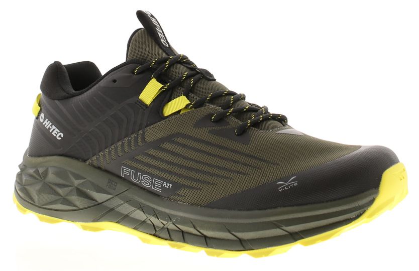 Hi-Tec Fuse Trail Low Green | Men'S Shoes | Wynsors