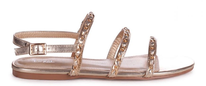 Linzi Aliyah Gold Gold | Women'S Sandals | Wynsors