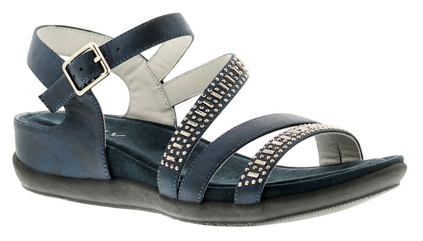 Gluv Nancy Navy | Womens Sandals | Wynsors